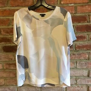 Theory Small Silk “Katsley” Tee